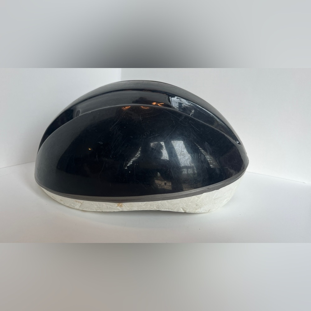 Reflex BMI Black and White Bicycle Helmet size S/M Preowned